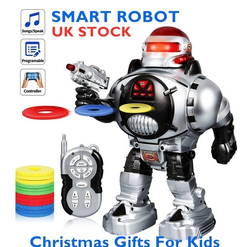 Toy robot shoots missiles - toy,
