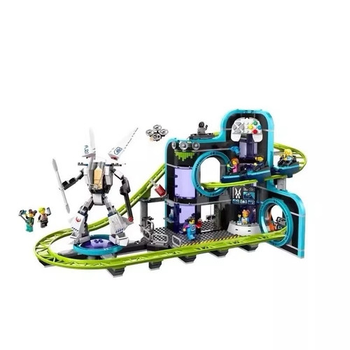 City robot world roller - city,