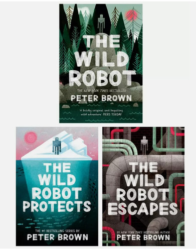 The wild robot series books - robot, 3