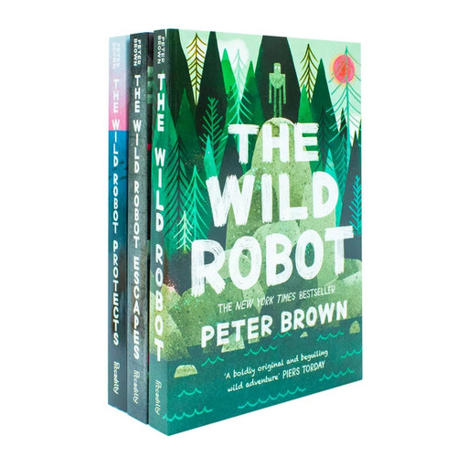 The wild robot series books - robot, 3