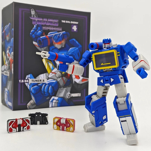 Pockettoys pt04 soundwave mini - soundwave,