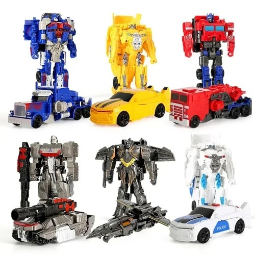 Transforming car robot toy one - robot,