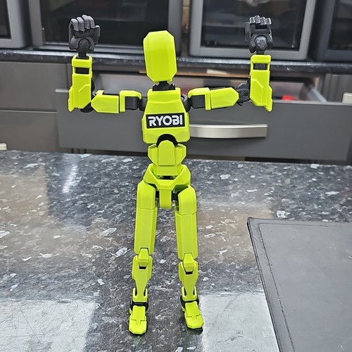 Ryobi robot action figure - robot,