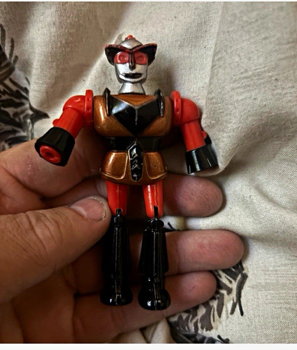 Vintage 80s robot figure