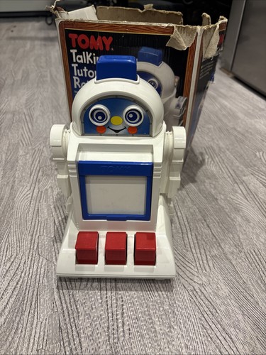 Tony talking tutor robot - talking,